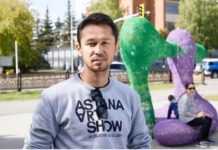 Автор из Шымкента раскрыл замысел неоднозначной инсталляции в Астане инсталляция в Астане