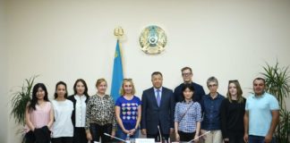 В Туркестан приехали журналисты из семи стран туристы