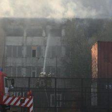 На промышленных предприятиях Шымкента за три года произошел 21 пожар шинный пожар