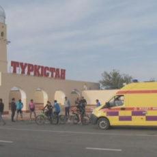 Туркестан встретил участников велопробега Tour de Turkistan
