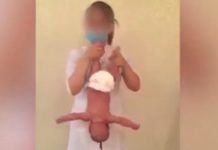 Видео с «экстремальным» массажем младенцу прокомментировал специалист "экстремальный" массаж младенцу