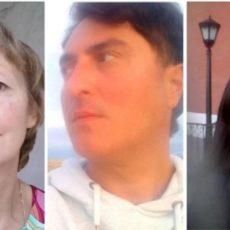 Вместе с Доганом обслуживание на казахском языке требуют две женщины Руза Бейсенбай, Огуз Доган и Жулдызай Форт. Фото: Facebook
