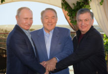 В Сарыагашском районе прошла встреча трех президентов три президента