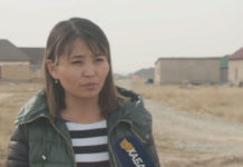 Жители микрорайона в Шымкенте жалуются на отсутствие воды и дорог Жители жалуются на отсутствие воды и дорог