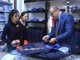 ТС "Изуми"порадует мужчин Шымкента новой коллекцией итальянской одежды