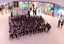 Красочный флэшмоб школьники Шымкента посвятили Дню Первого Президента страны