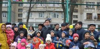 Новые спортивные и детские площадки в Шымкенте открыл аким города