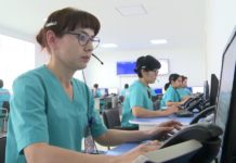 Сотрудники скорой помощи в Шымкенте получили планшеты