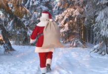 Умер у елки: последнее выступление Деда Мороза попало на видео