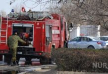 Количество пожаров в Шымкенте стало меньше пожар в садике