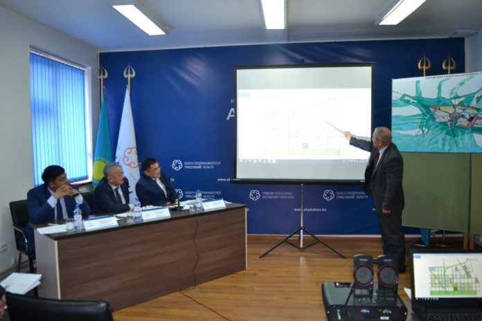Проект застройки Туркестана презентовали предпринимателям области