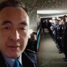 МВД РК пообещало строго наказать «героев» скандального видеоролика полицейский поздравляет "братву"