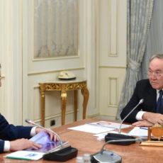 Нурсултан Назарбаев встретился с Жансеитом Туймебаевым Нурсултан Назарбаев встретился с Жансеитом Туймебаевым