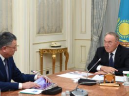 Нурсултан Назарбаев встретился с Жансеитом Туймебаевым