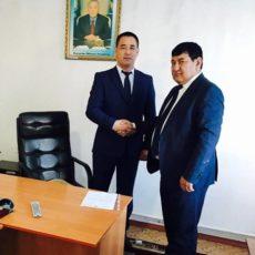 Назначен директор Сырдарьинского филиала природного парка Ахметов Айдос Бектасович