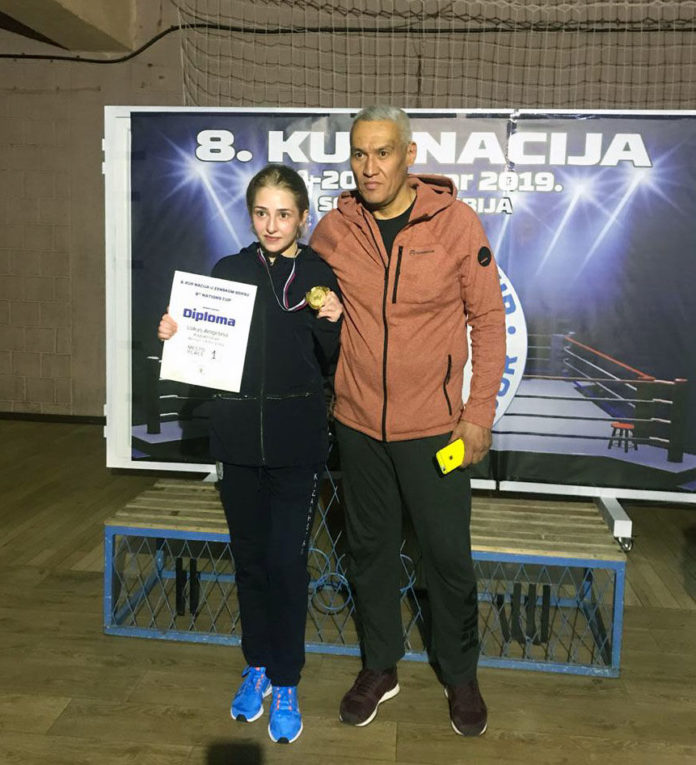 Ангелина Лукас взяла золото на боксерском турнире "Кубок наций"