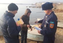 Спасатели Шымкента проводят операцию «Безопасный лед»