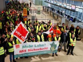 забастовка в Германии