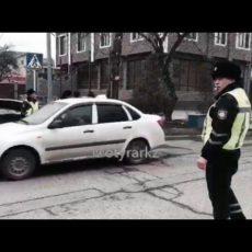 В Шымкенте в ДТП пострадала беременная женщина (видео)