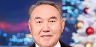 Поздравление Президента Казахстана Нурсултана Назарбаева казахстанцев с Новым 2019 годом Нурсултан Назарбаев