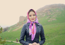 Обворожительная мисс Шымкент сняла ролик о пещере Ак Мечеть Мисс Шымкент Балжанат Анас