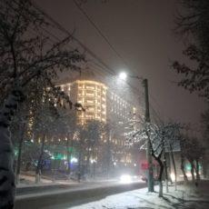 Штормовое предупреждение о сильных осадках объявили в Шымкенте Снег в Шымкенте