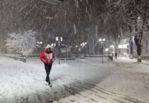 Снег с дождем и похолодание ожидается в Шымкенте Снежная погода в Шымкенте