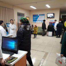 Во всех районных поликлиниках Туркестанской области проводится «День открытых дверей»