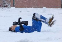 Зима футболу — не помеха: в Шымкенте проходит республиканский юношеский турнир