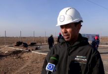 В Туркестане ведется строительство административно-делового центра