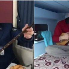 «На щедрых тоях надомбрил»: Акын Акыныч и проводник «Тальго» устроили баттл Акын Акыныч и проводник "Тальго" устроили баттл