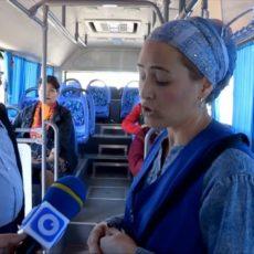 В Шымкенте пассажирам автобусов не дают билеты