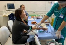 Врачи Туркестанской области сдают кровь