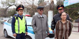 Шымкентские полицейские нашли потерявшихся двух малышей
