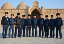 В Туркестанской области полицейские посетили мавзолей Арыстанбаб