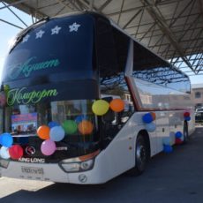 Запущен новый международный автобусный маршрут Самарканд – Туркестан