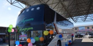 Запущен новый международный автобусный маршрут Самарканд – Туркестан