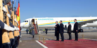 Президент Казахстана Касым-Жомарт Токаев прибыл с официальным визитом в Российскую Федерацию