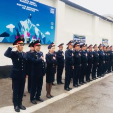 В Шымкенте в ИЧ 167/4 25 молодых сотрудников приняли присягу