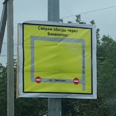 Почему шымкентцев смешат билборды