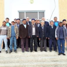 В селе Талап Байдибекского района готовятся ко Дню Победы