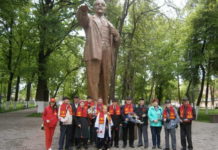 Коммунисты Шымкента отметили день рождения Ленина