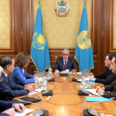 Токаев принял Назарбаеву, Мамина, Мами и Божко