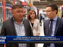 Вице-министр министерства финансов РК посетил Шымкент