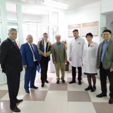 В Ордабасинскую ЦРБ прибыли представители Всемирного Банка Реконструкции и Развития в Казахстане
