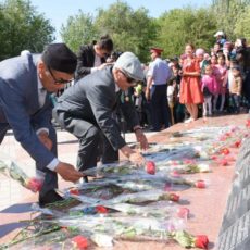 Как в Туркестане отметили День Победы