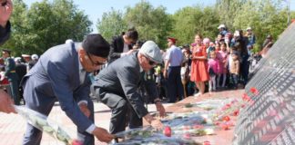 Как в Туркестане отметили День Победы