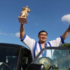 Лучший палуан турнира уехал домой на «Ниве»