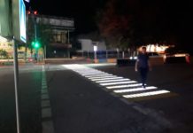 Умная «зебра» появилась на дороге в Сарыагаше УМНЫЙ ПЕШЕХОДНЫЙ ПЕРЕХОД