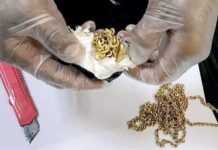 В Туркестанской области полицейские задержали подозреваемых в краже золотых изделий контрабанда золота